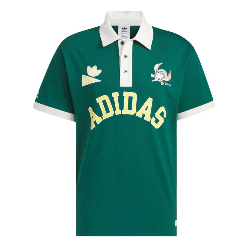 Polo skjorte adidas Originals Disney Sportswear Polo Shirt Grøn | IN1077