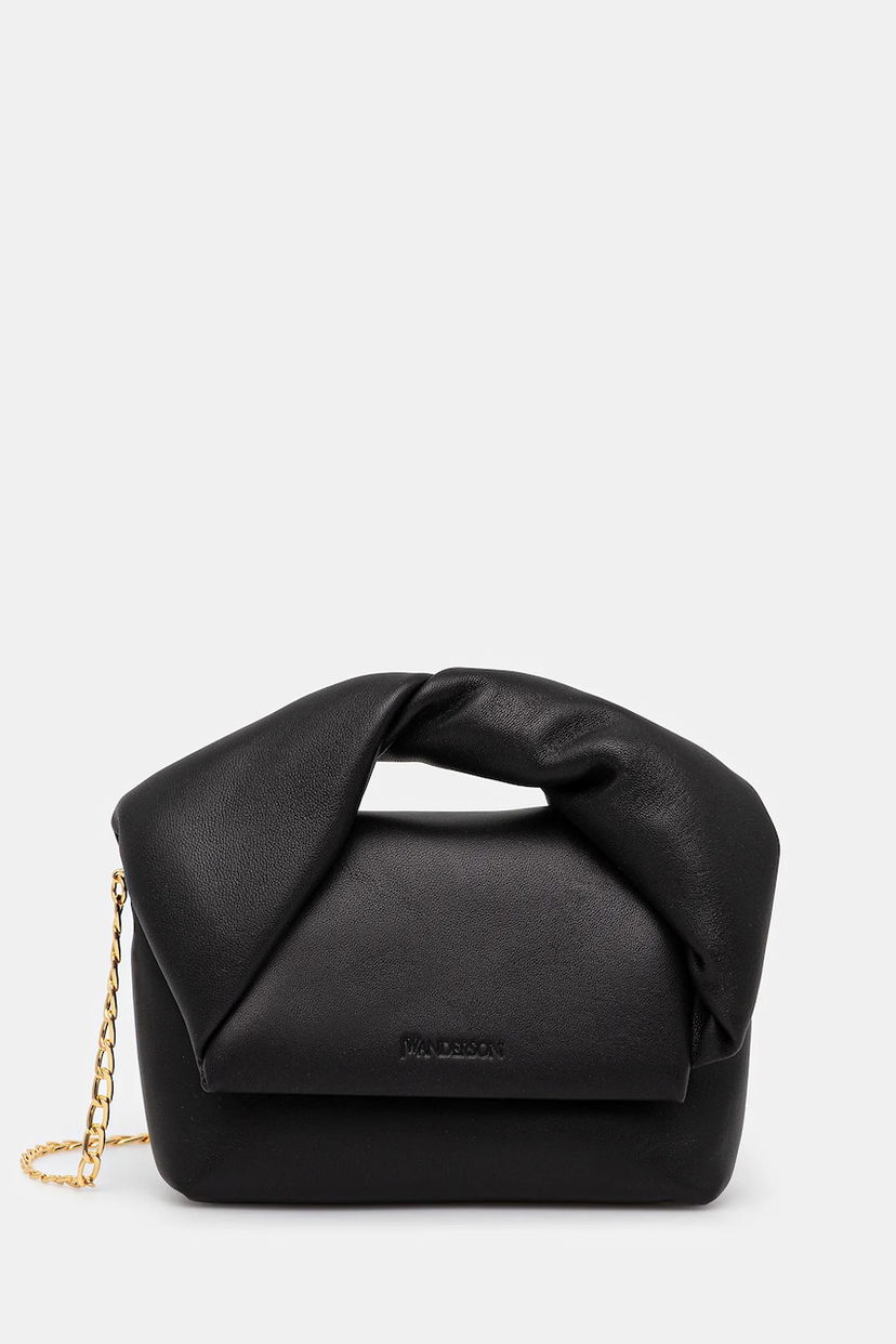 Håndtaske JW Anderson JW Anderson Small Twister Bag Sort | HB0643.LA0088