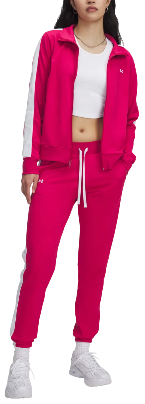 Træningsdragt Under Armour Under Armour Tricot Tracksuit Lyserød | 1365147-681, 0