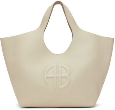 Håndtaske Anine Bing Lili Embossed Leather Tote Bag Beige | A-13-10244-SDA26, 0