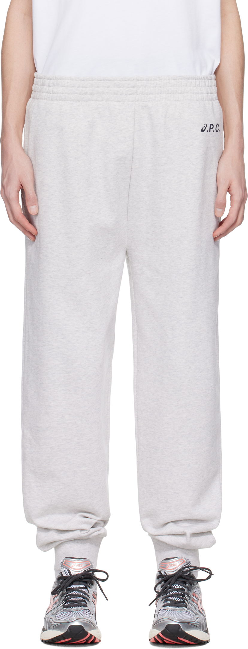 Joggingbukser A.P.C. A.P.C. ASICS Edition Hill Sweatpants Grå | COEZD-H28092