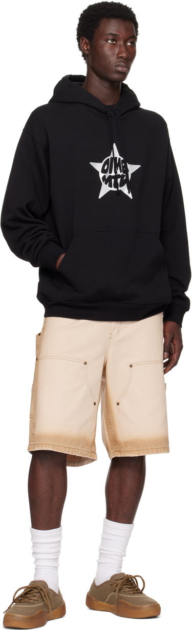 Sweatshirt Dime Dime Star Hoodie Sort | DIMESU2546BLK, 3