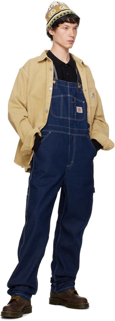 Jumpsuit Carhartt WIP Carhartt WIP Bib Denim Overalls Blå | I022946, 3