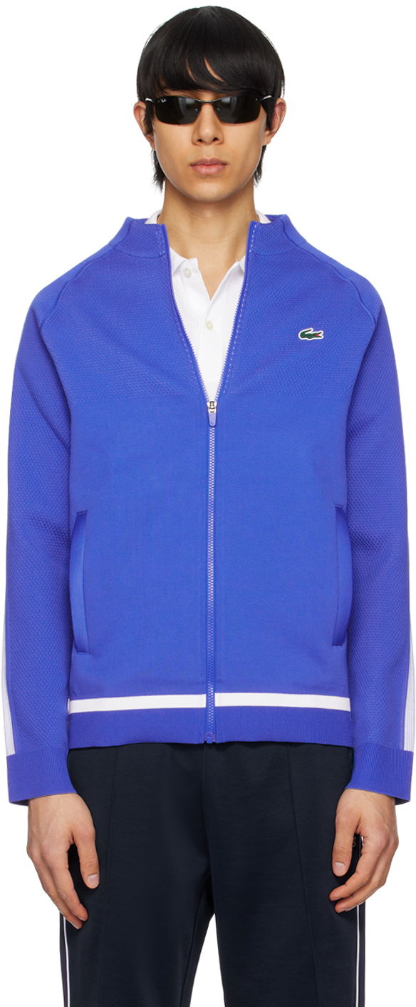 Jakke Lacoste Novak Djokovic Edition Jacket Blå | SH7541_IXW, 0