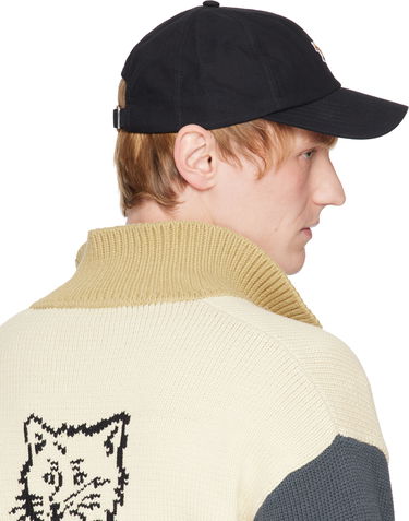 Kasket MAISON KITSUNÉ Maison Kitsuné Baby Fox Baseball Cap Sort | OW06109WB0026, 2