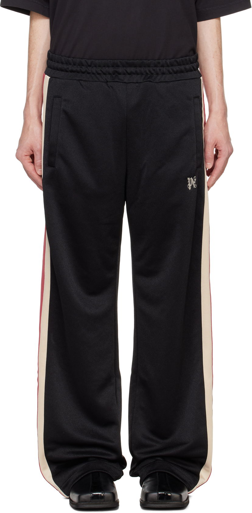 Joggingbukser Palm Angels Track Pants Sort | PMCJ040F24FAB0011061