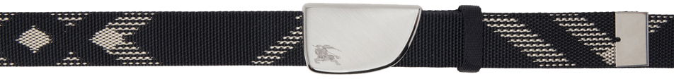 Bælter Burberry Webbing Belt Sort | 8087708, 0