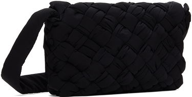 Skuldertaske Bottega Veneta Bottega Veneta Small Rumple Messenger Bag Sort | 795498-V4GE1-8803, 2
