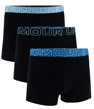 Boksere Under Armour Under Armour Performance Cotton Boxer Briefs 3-Pack Sort | 1383891-003, 0