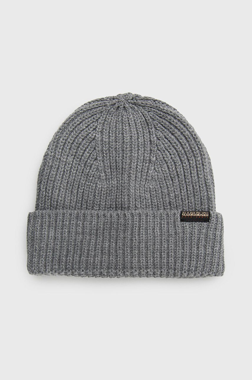 Beanie Napapijri Foli 3 Beanie Grå | NP0A4GK81601, 0