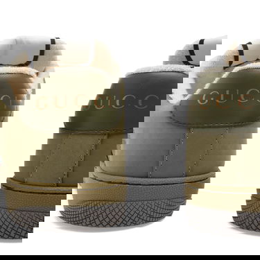 Sneakers og sko Gucci Screener Cotton Ripstop Sneaker Grøn | 576223-FAD94-3243, 4