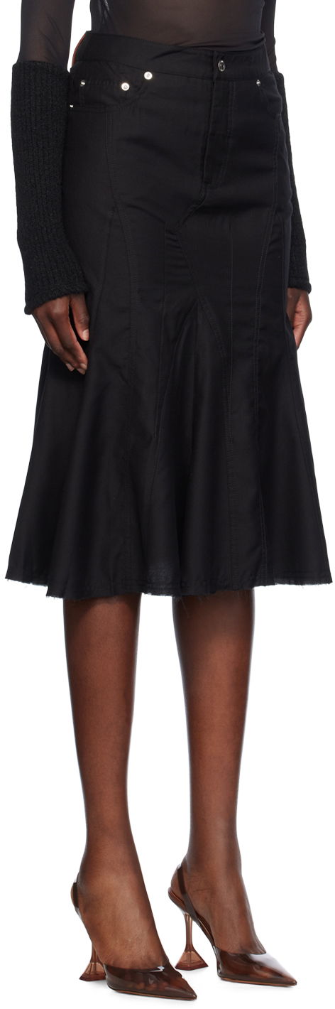 Nederdel Miaou Miaou Gaudi Midi Skirt Sort | 4004TWBLK, 1