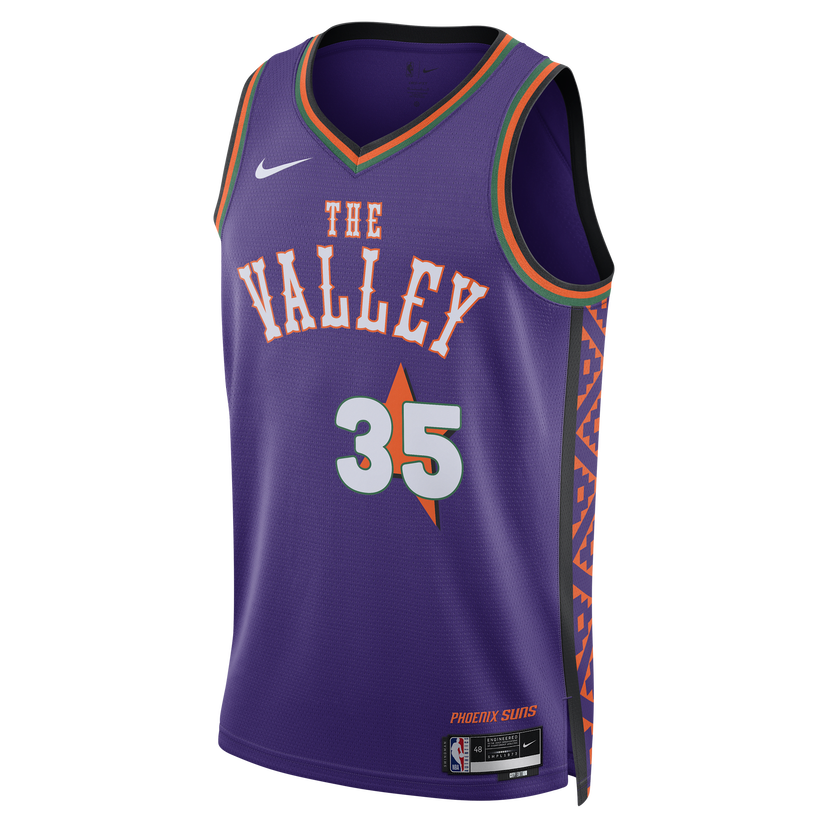 Jersey Nike Dri-FIT NBA Swingman Kevin Durant Suns City Edition Jersey Lilla | FQ4356-507