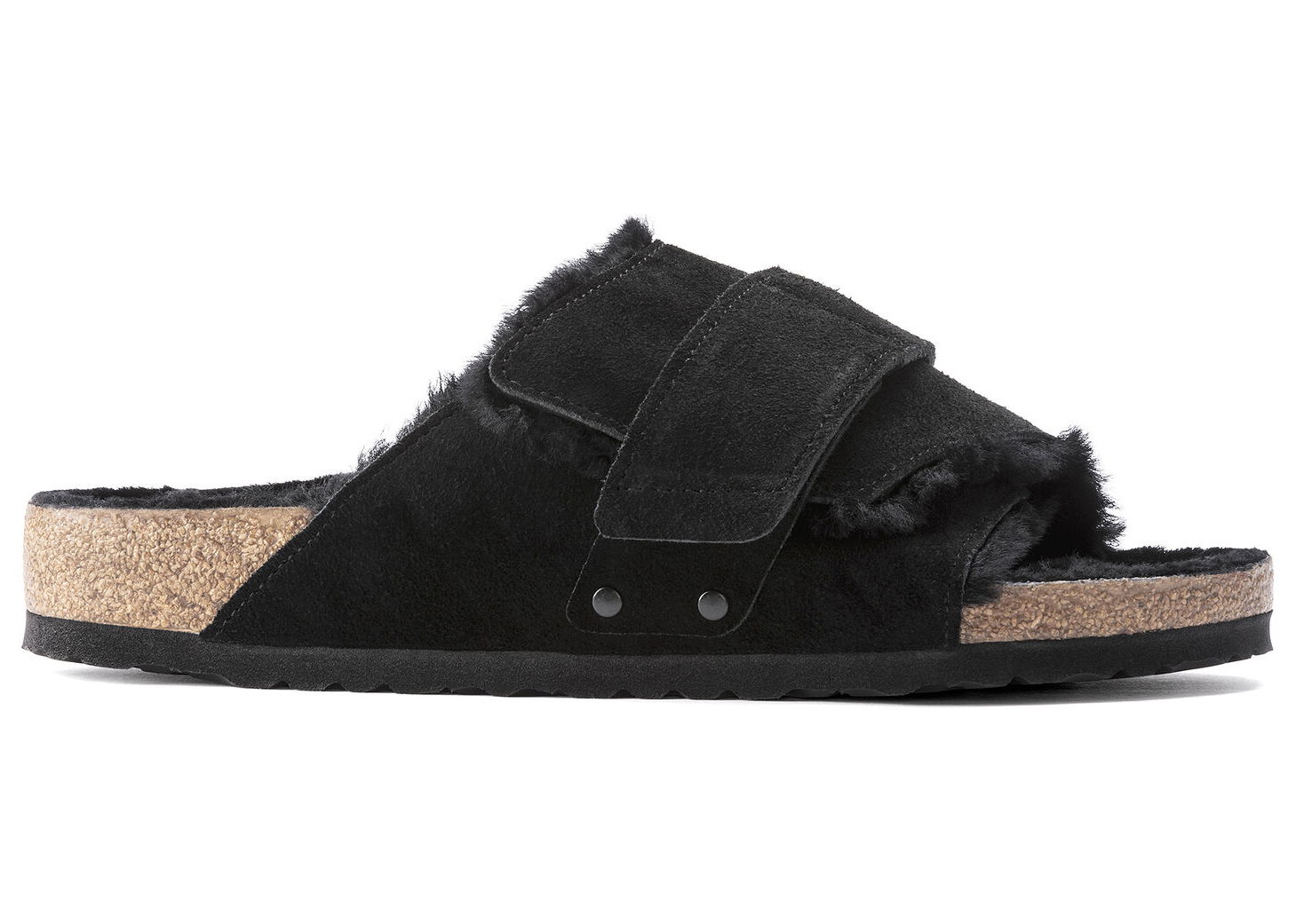 Sneakers og sko Birkenstock Kyoto Shearling Suede Sort | 1023177/1023229, 0