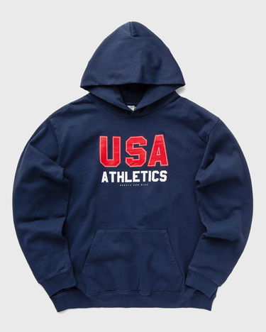 Sweatshirt Sporty & Rich USA Athletics Hoodie Mørkeblå | ST070503649BL32, 0