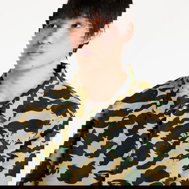 Vindjakke BAPE A BATHING APE Gore-Tex Wind Stopper 1St Camo Relaxed Coach Jacket Gul | 001LJK701005M YEL, 1