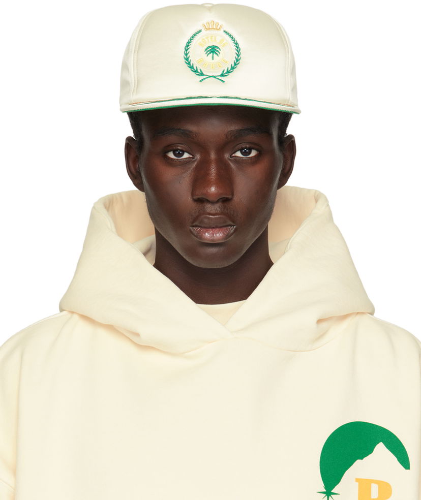 Kasket Rhude 'Hotel De ' Cap "Off-White" Beige | RHPS24HA03307019