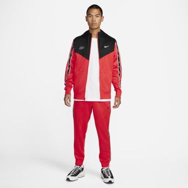 Sweatshirt Nike Sportswear Repeat Full-Zip Hoodie Rød | DX2025-696, 2