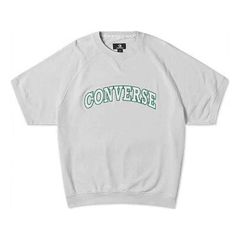 Sweater Converse Retro Chuck Crew T-Shirt Grå | 10026428-A03, 0