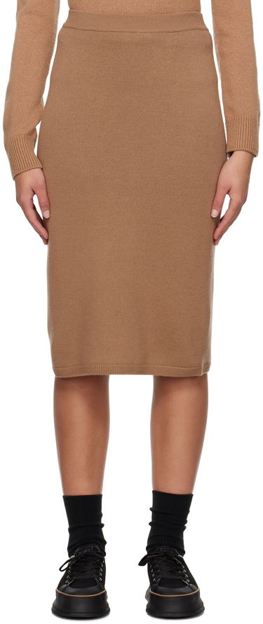 Nederdel Max Mara Max Mara Dina Midi Skirt Brun | 2419301011600 MM12047, 0