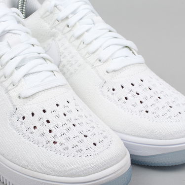 Sneakers og sko Nike W Air Force 1 Flyknit Low Hvid | 820256-101, 4