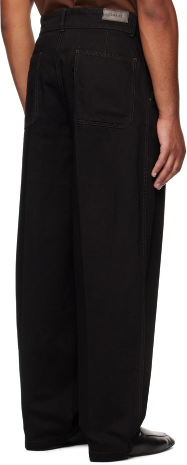 Jeans LEMAIRE LEMAIRE Maxi Barrel Workwear Jeans Sort | PA1261 LD1055, 2