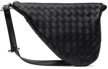 Skuldertaske Bottega Veneta Bottega Veneta Small Virgule Crossbody Bag Sort | 755863 V2HL1, 0