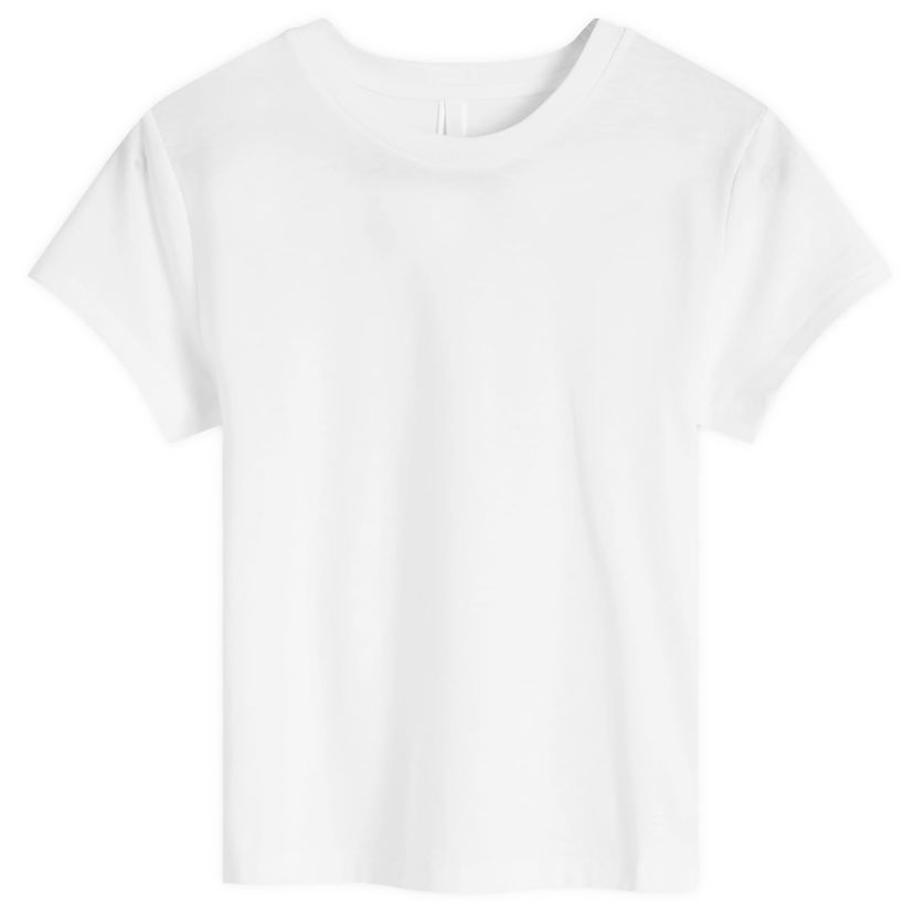 T-shirt SKIMS Relaxed Tees T-Shirt Size Large Hvid | SS-STT-6975W-SNOW