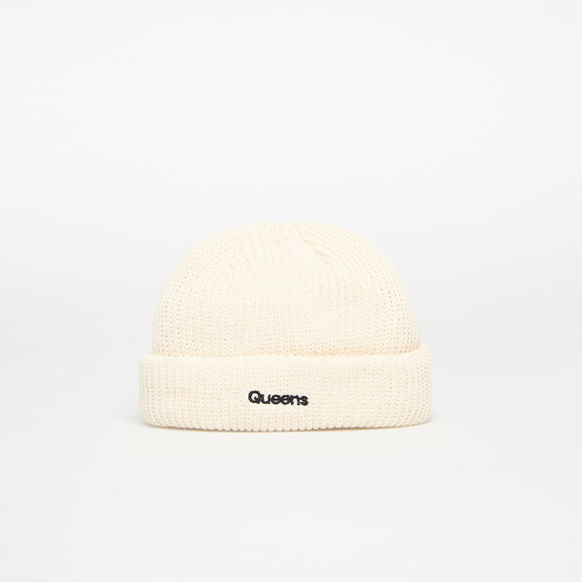 Beanie Queens Queens Essentials Knitted Beanie Beige | QNS_071