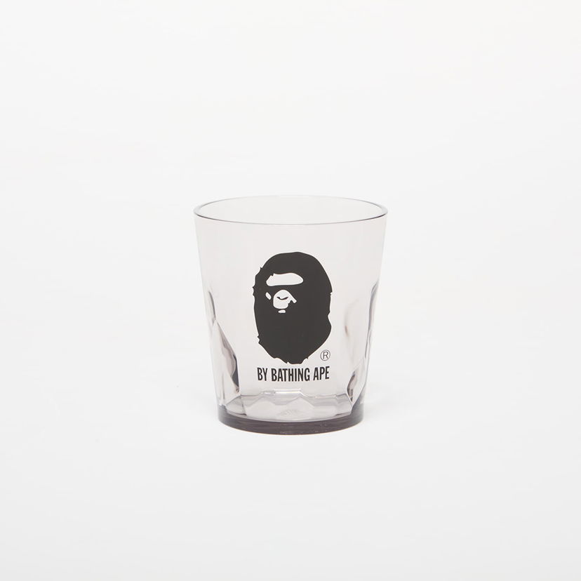 Drikkeflaske BAPE Bathing Ape x Plakira Ape Head Glass Grå | 001KAL301916MBLK