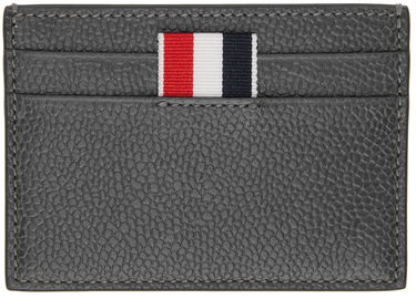 Tegnebog Thom Browne Thom Browne Monogram Card Holder Grå | MAW253A-07557, 0