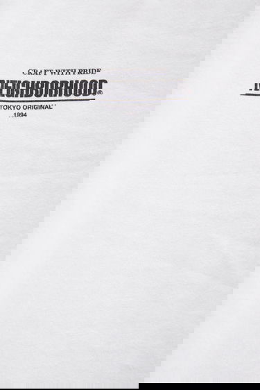 T-shirt Neighborhood NH . TEE LS-9 Long-Sleeve T-Shirt with 'Noha Ghost' Print Hvid | 252PCNH.LT09, 4