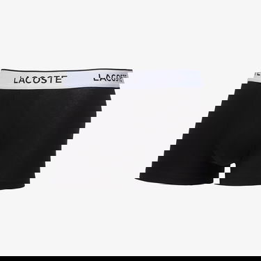 Boksere Lacoste LACOSTE Cotton Stretch Trunk (3-Pack) Sort | 5H2392 031, 1