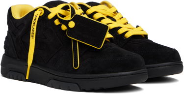 Sneakers og sko Off-White Off-White Out Of Office Sort | OMIA189S25LEA00B1015, 3