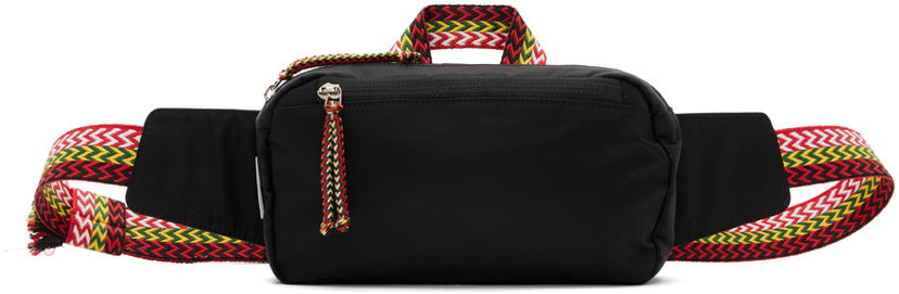 Taljetaske LANVIN Wake Curb Pouch Sort | LM-BGIB01-DAVI-P23
