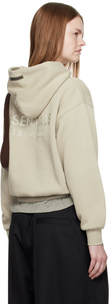 Sweatshirt Fear of God Fear of God ESSENTIALS Classic Fit Hoodie Beige | 192SP255546FW, 2