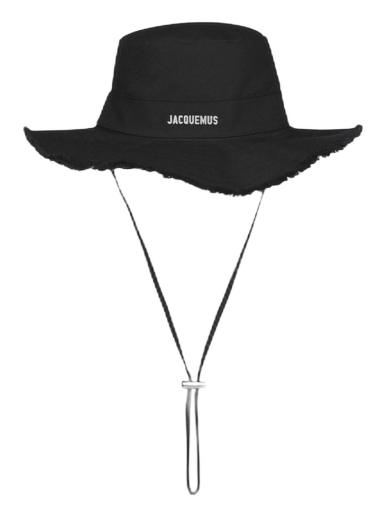 Hat Jacquemus Bob Artichaut Large Brim Sort | 213AC002-5001-990