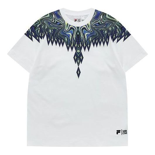 T-shirt FILA Marcelo Burlon Fusion Graphic T-Shirt Hvid | T11U229101F-WT