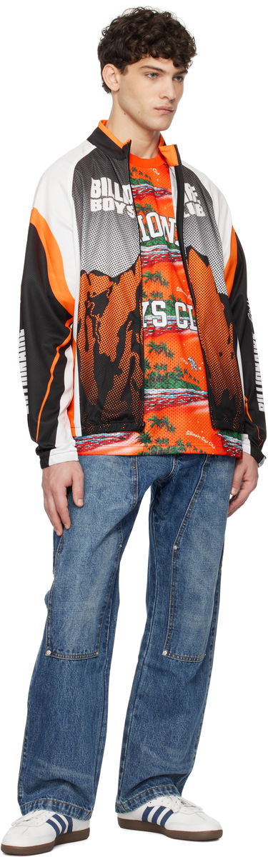 Vindjakke BILLIONAIRE BOYS CLUB Billionaire Boys Club Mountain Cycling Jacket Orange | B24458, 3