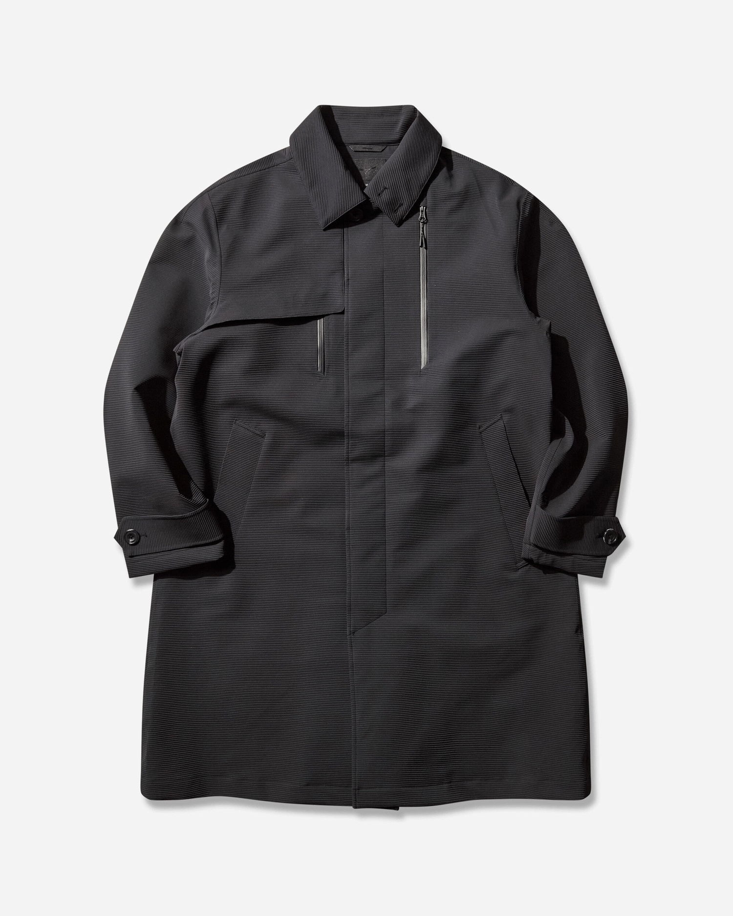 Trenchcoat Mizuno Tech Hard Shell Trench Coat Sort | B2GEC511-09, 0