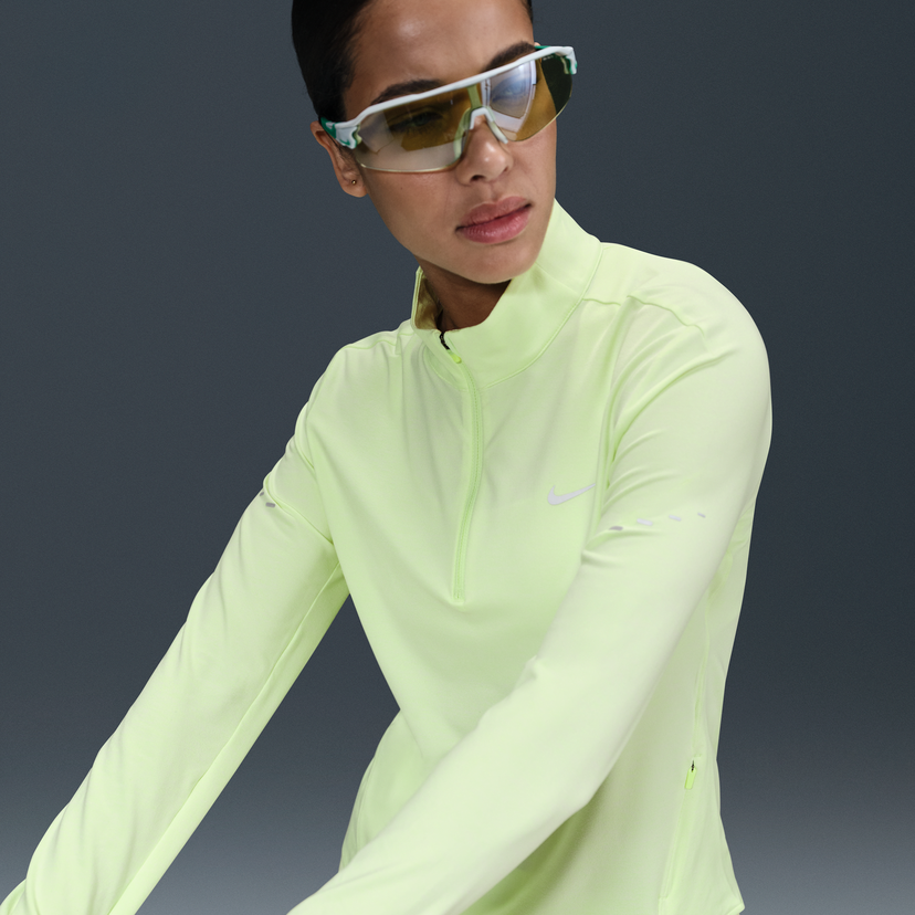 T-shirt Nike Swift Dri-FIT UV 1/4 Zip Running Top Gul | HQ0499-701