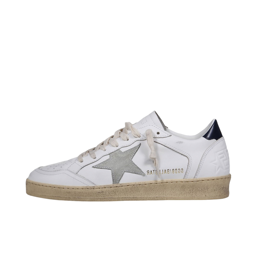 Sneakers og sko Golden Goose Ball Star White Ice Night Blue Hvid | GMF00327.F004603.10270