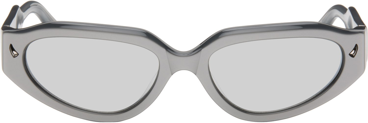 Solbriller Vivienne Westwood Vivienne Westwood Cat-Eye Orb Sunglasses Grå | VW509083555, 0