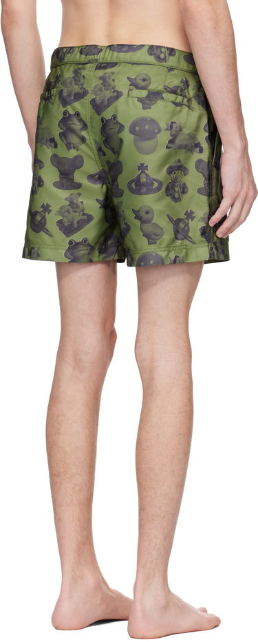 Badetøj Vivienne Westwood Vivienne Westwood Figurines Swim Shorts Grøn | 81010004-W015O-, 2