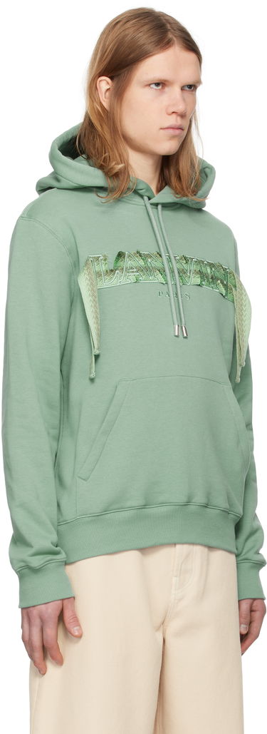 Sweatshirt LANVIN Lanvin Curb Lace Hoodie Grøn | RM-HO0001-J199-P25, 1