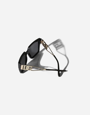 Solbriller Dolce & Gabbana Diva Square Sunglasses Sort | VG4446VP5879V000, 3