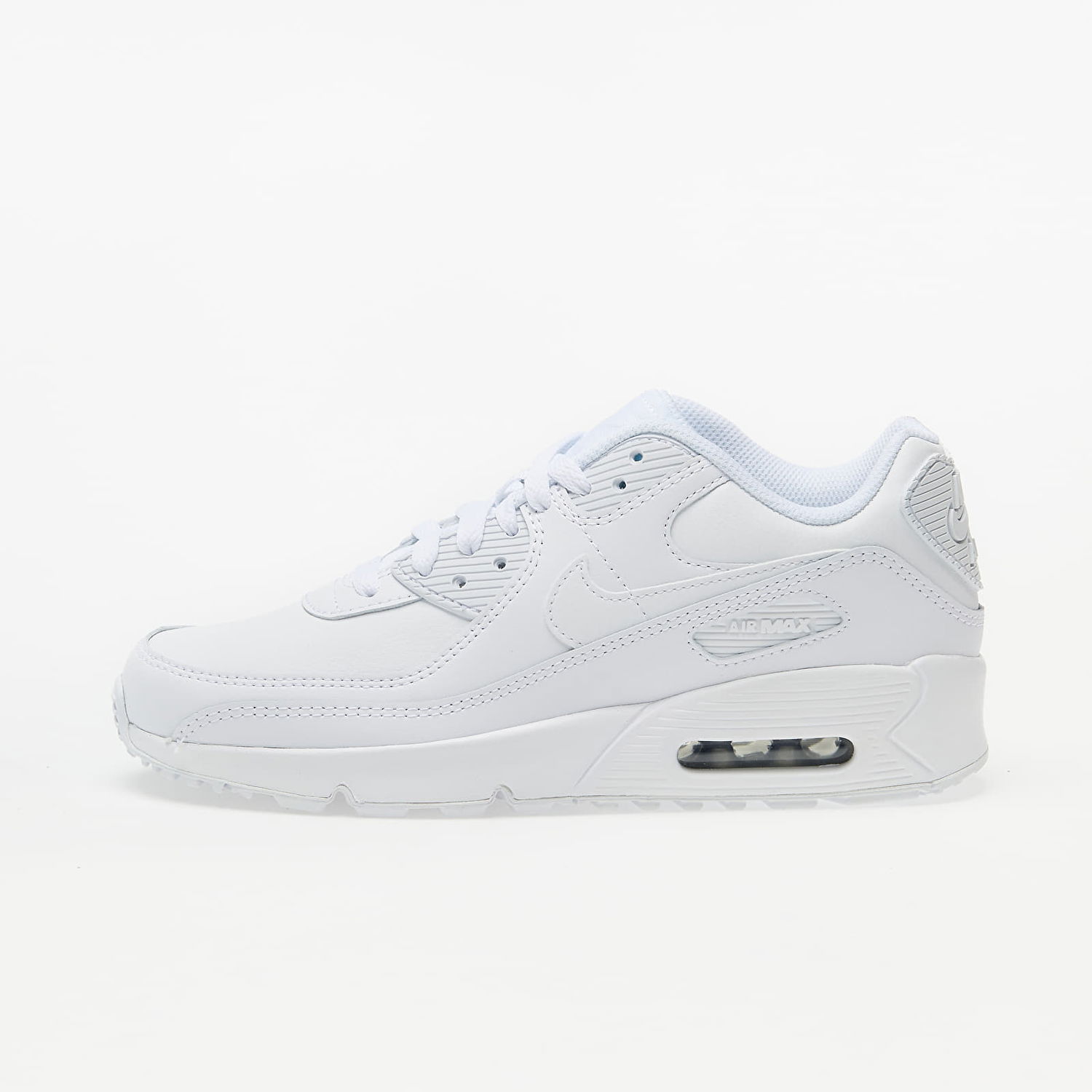 Sneakers og sko Nike Air Max 90 Leather GS Hvid | CD6864-100, 0