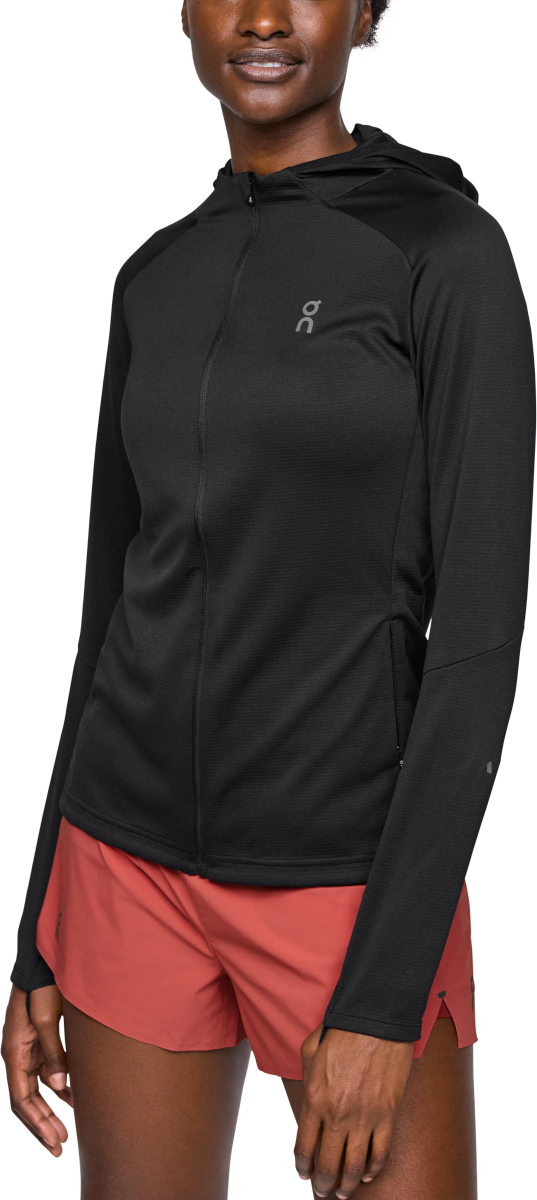 Sweatshirt On Running Climate Zip Hoodie Sort | 1we10330553