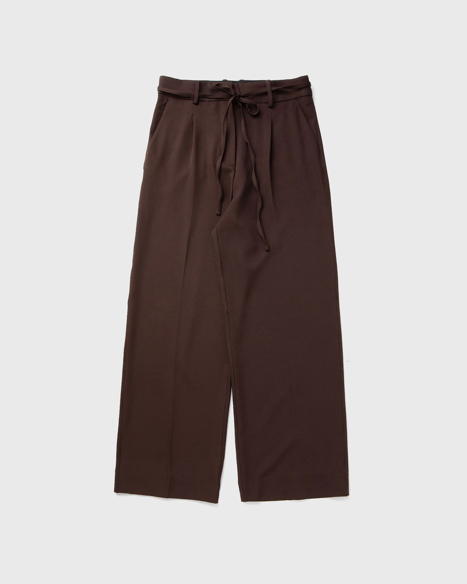 Bukser ØLÅF Tie-Waist Wide-Leg Trousers Brun | W220405-HOTFUDGE, 1