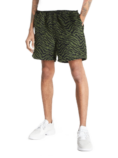 Shorts Pleasures Breaker Fuzzy Stripe Shorts Grøn | P22SP002 green
